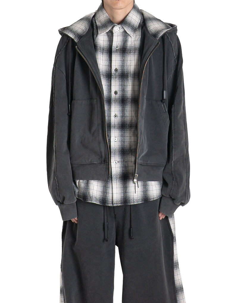 FENG CHEN WANG - TWO-IN-ONE HOODIE - 082plus