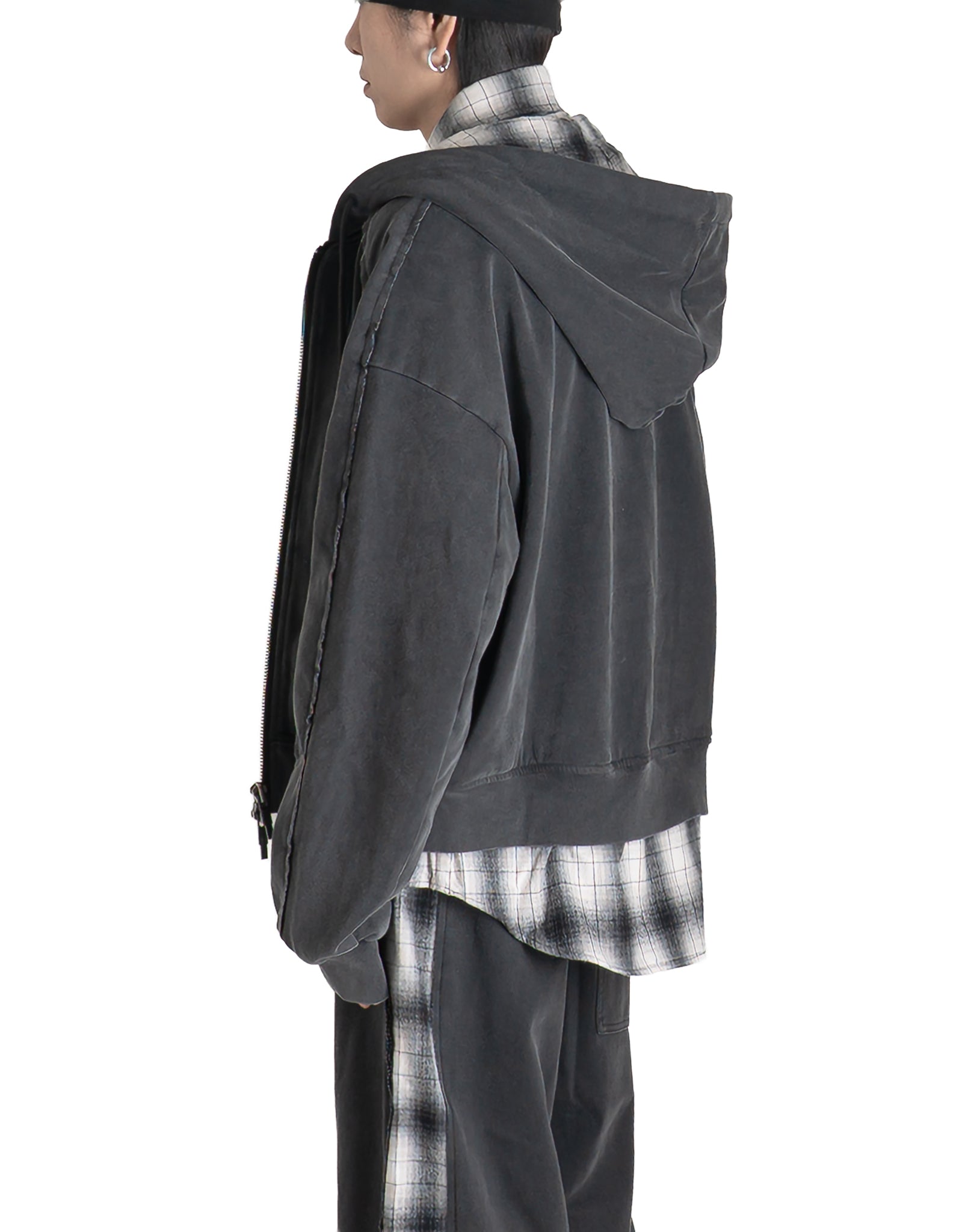FENG CHEN WANG - TWO-IN-ONE HOODIE - 082plus