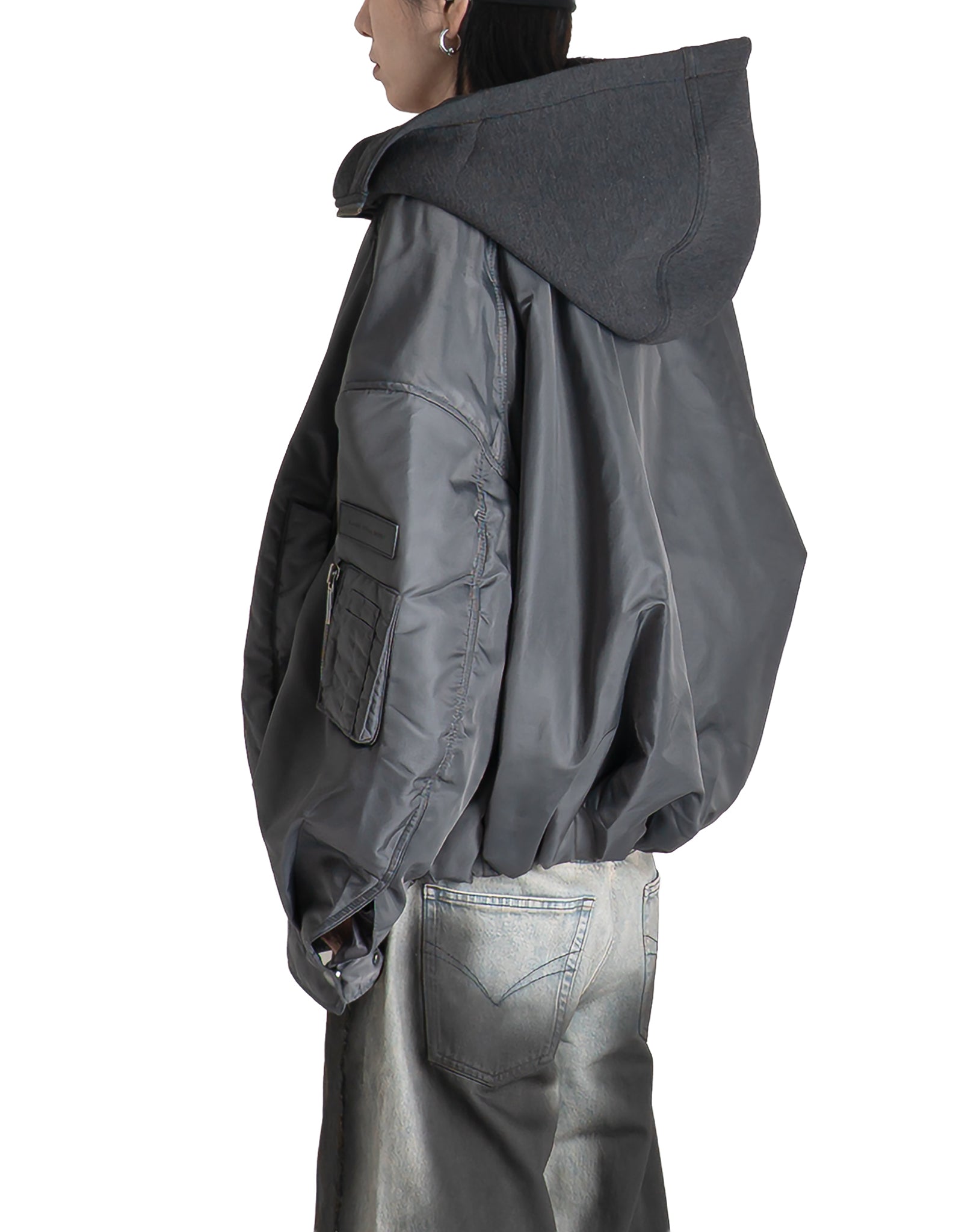 FENG CHEN WANG - TWO-IN-ONE NYLON PADDED JACKET - 082plus