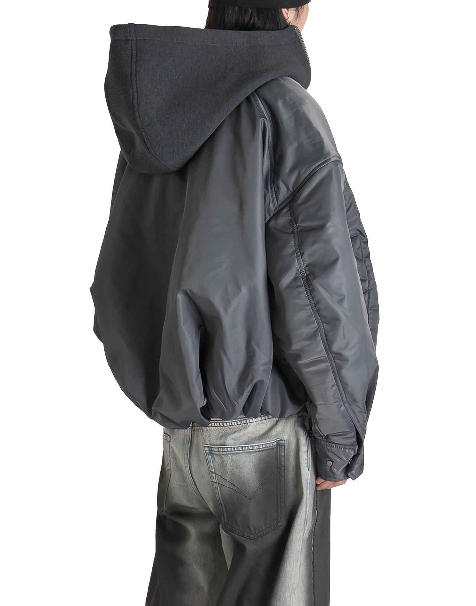 FENG CHEN WANG - TWO-IN-ONE NYLON PADDED JACKET - 082plus