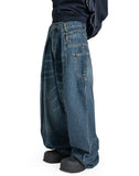 FENG CHEN WANG - DECONSTRUCTED DENIM PANTS - 082plus