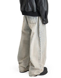 FENG CHEN WANG - DECONSTRUCTED DENIM PANTS - 082plus