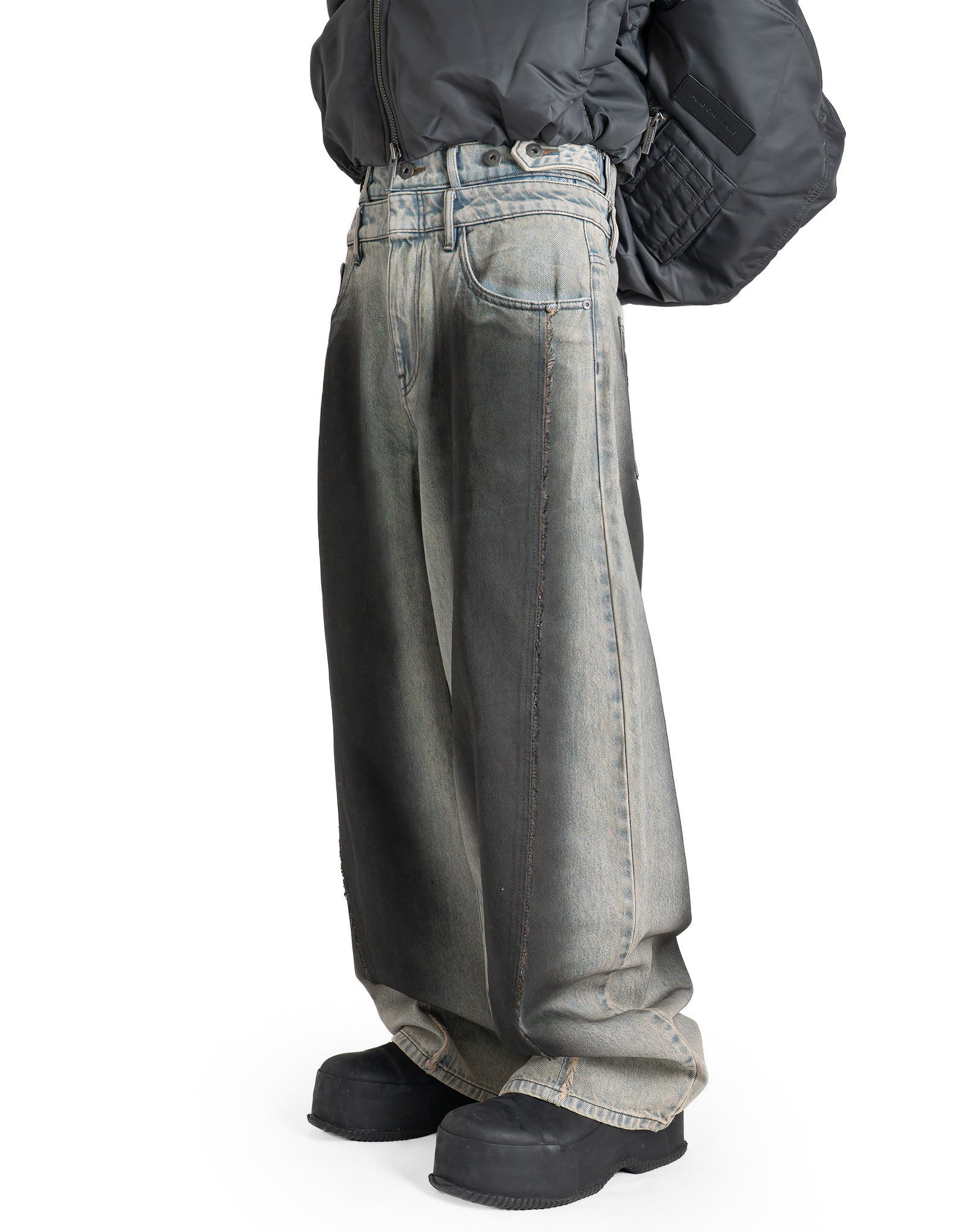 FENG CHEN WANG - VINTAGE OMBRE JEANS - 082plus