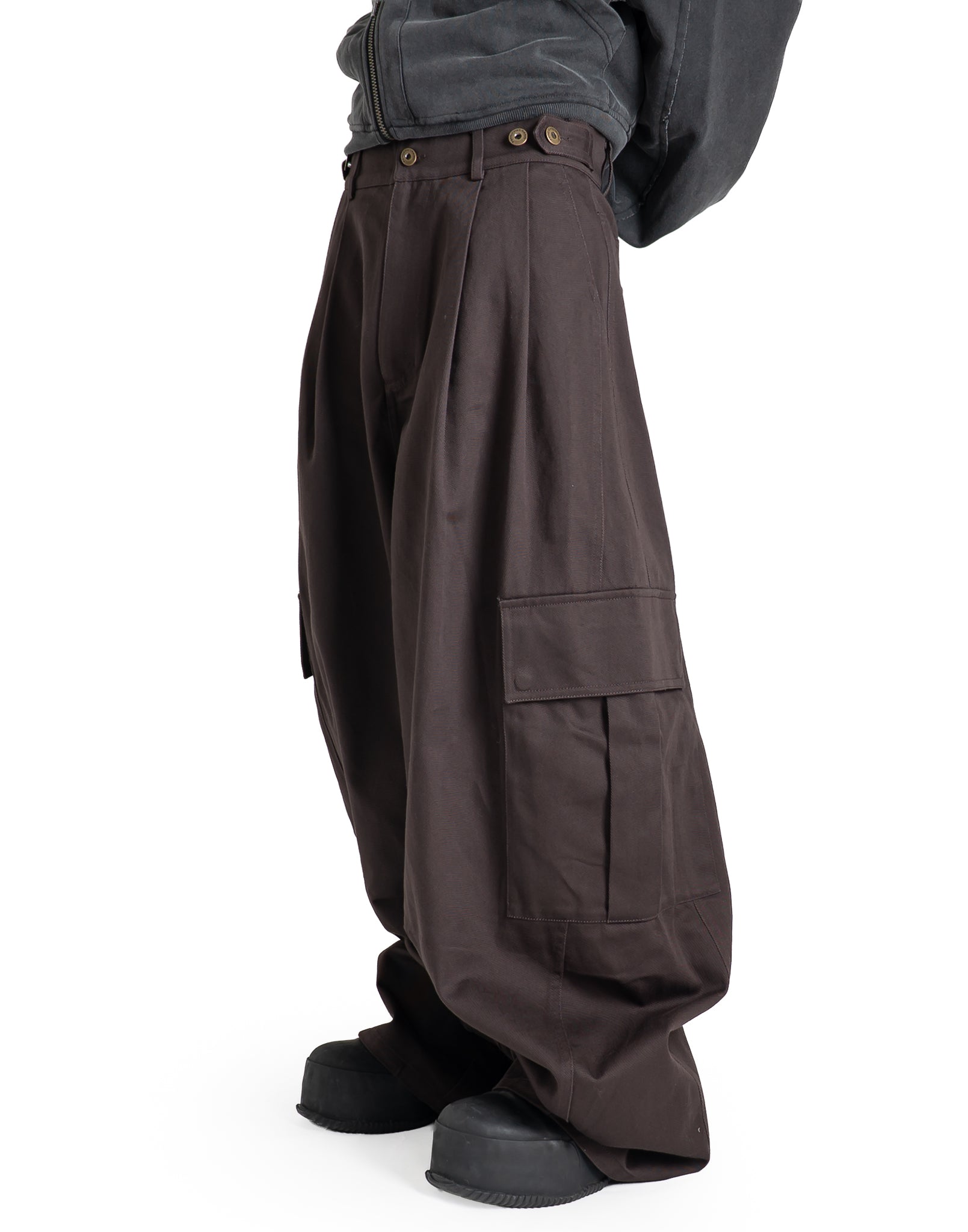 FENG CHEN WANG - LOOSE FIT CARGO PANTS - 082plus