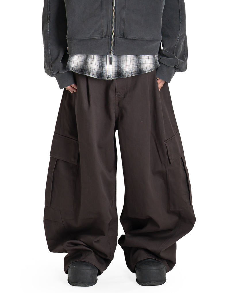 FENG CHEN WANG - LOOSE FIT CARGO PANTS - 082plus