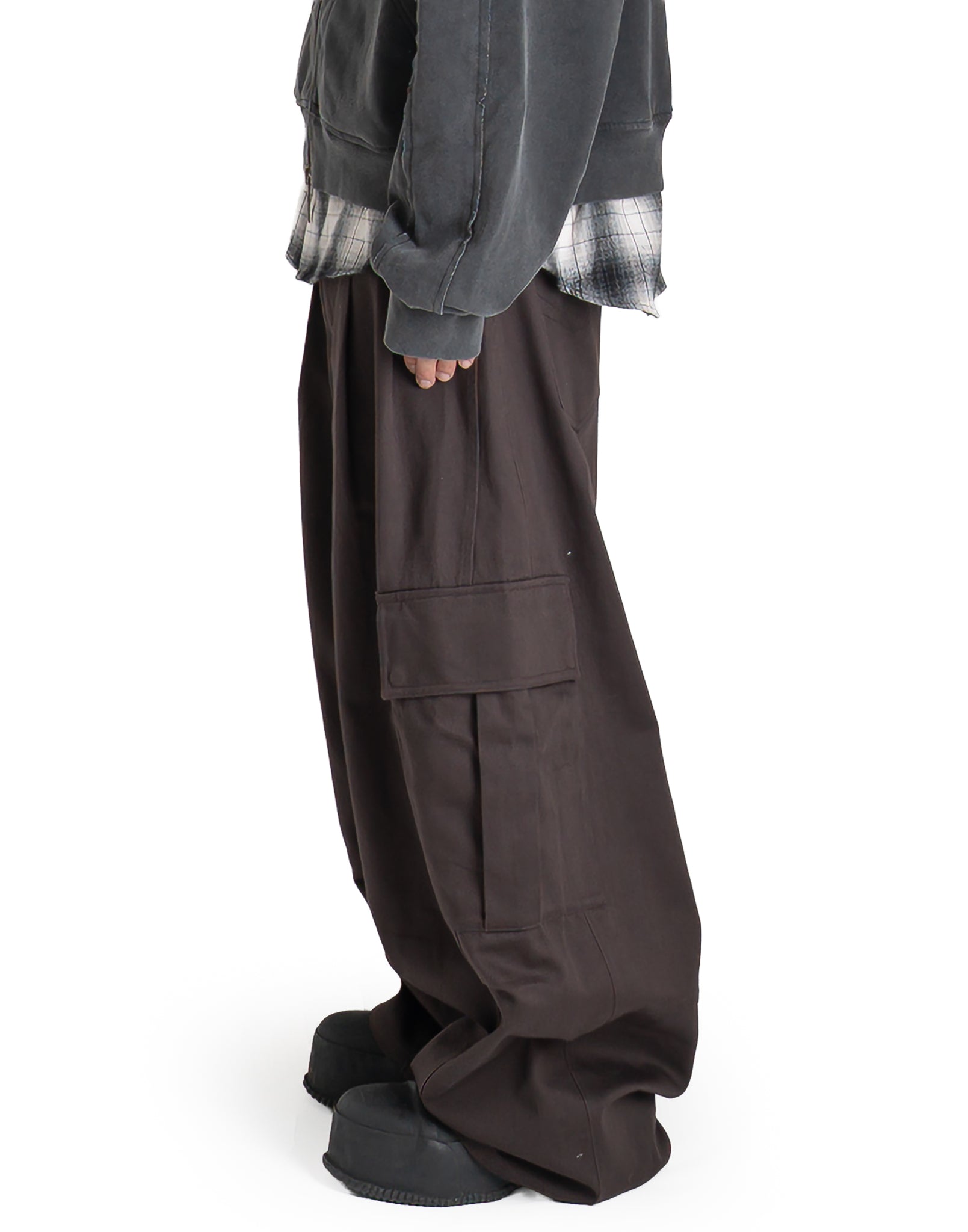FENG CHEN WANG - LOOSE FIT CARGO PANTS - 082plus