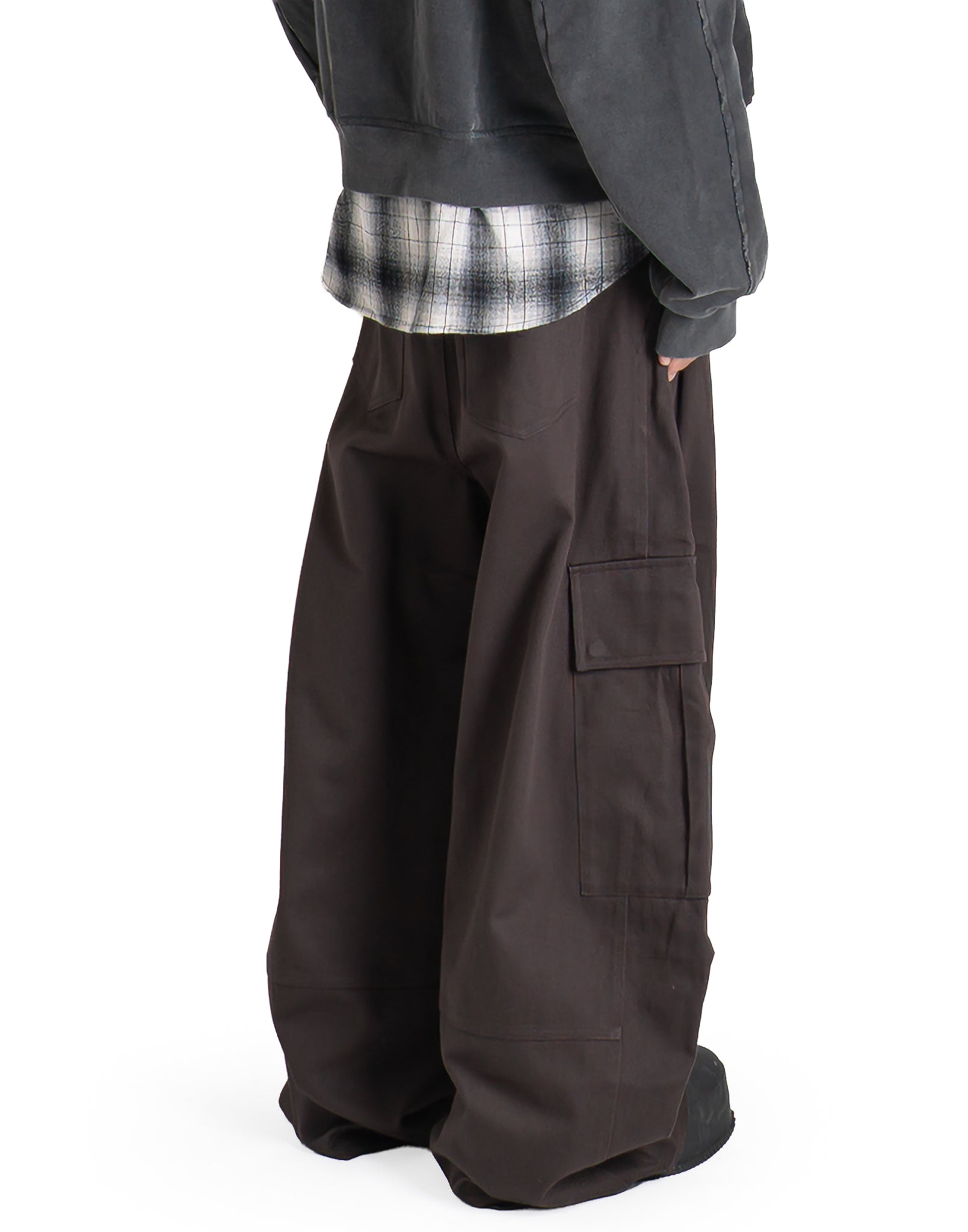 FENG CHEN WANG - LOOSE FIT CARGO PANTS - 082plus