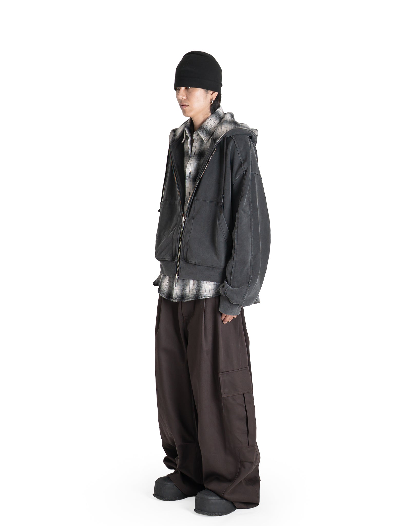 FENG CHEN WANG - LOOSE FIT CARGO PANTS - 082plus