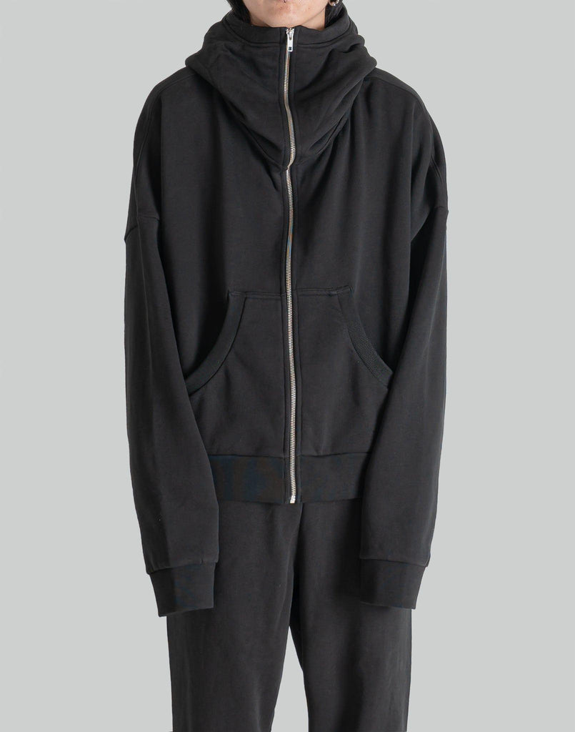 国内発送☆Entire Studios☆FULL ZIP/WASH Entire studios FULL ZIP WASHED BLACK