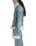 EgonLab - FUR DENIM JACKET - 082plus