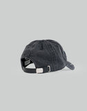 BLACK WASHED DENIM BASEBALL CAP