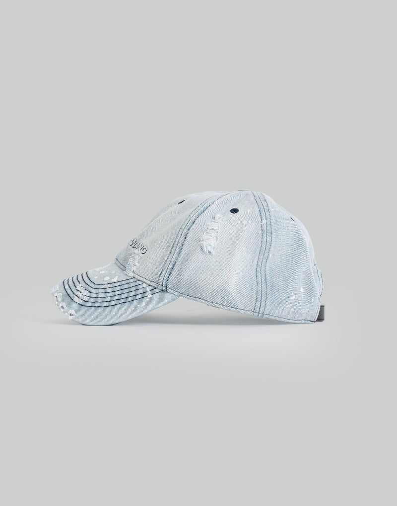 FENG CHEN WANG - BLUE DENIM BASEBALL CAP - 082plus