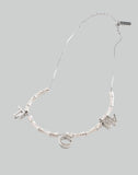 SILVER BAMBOO CHOKER