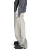 FENG CHEN WANG - DENIM DECONSTRUCTED JEANS - 082plus