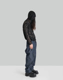 GATHERED BELT TROUSERS