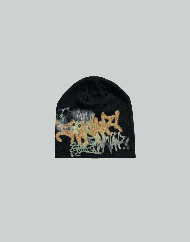 SANKUANZ - GRAFFITI PRINT BEANIE - 082plus