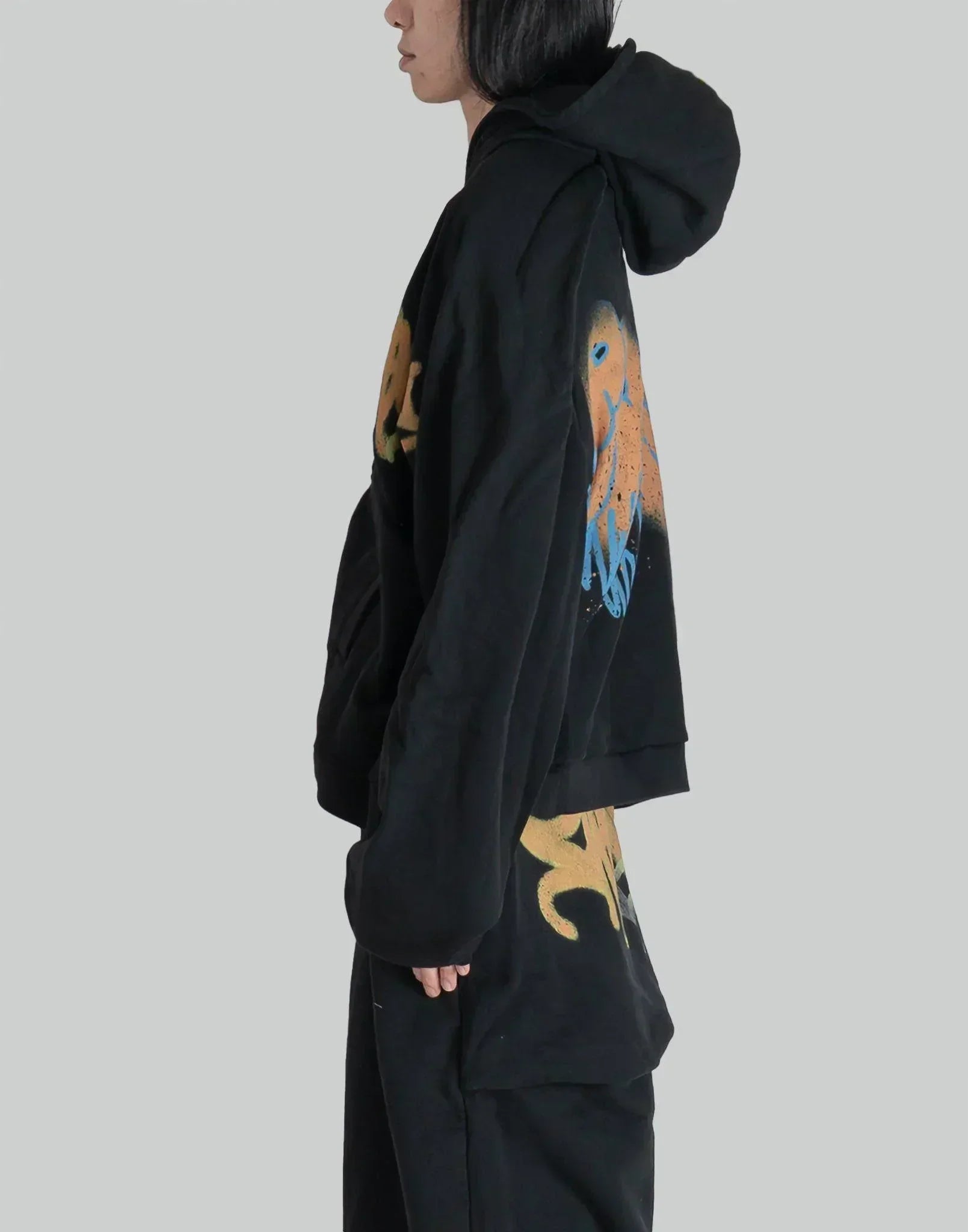 さらに100円引き◆MAHAGRID◆SPRAY GRAFFITI ZIP UP MUSINSA | MAHAGRID SPRAY GRAFFITI ZIP UP HOODIE PINK