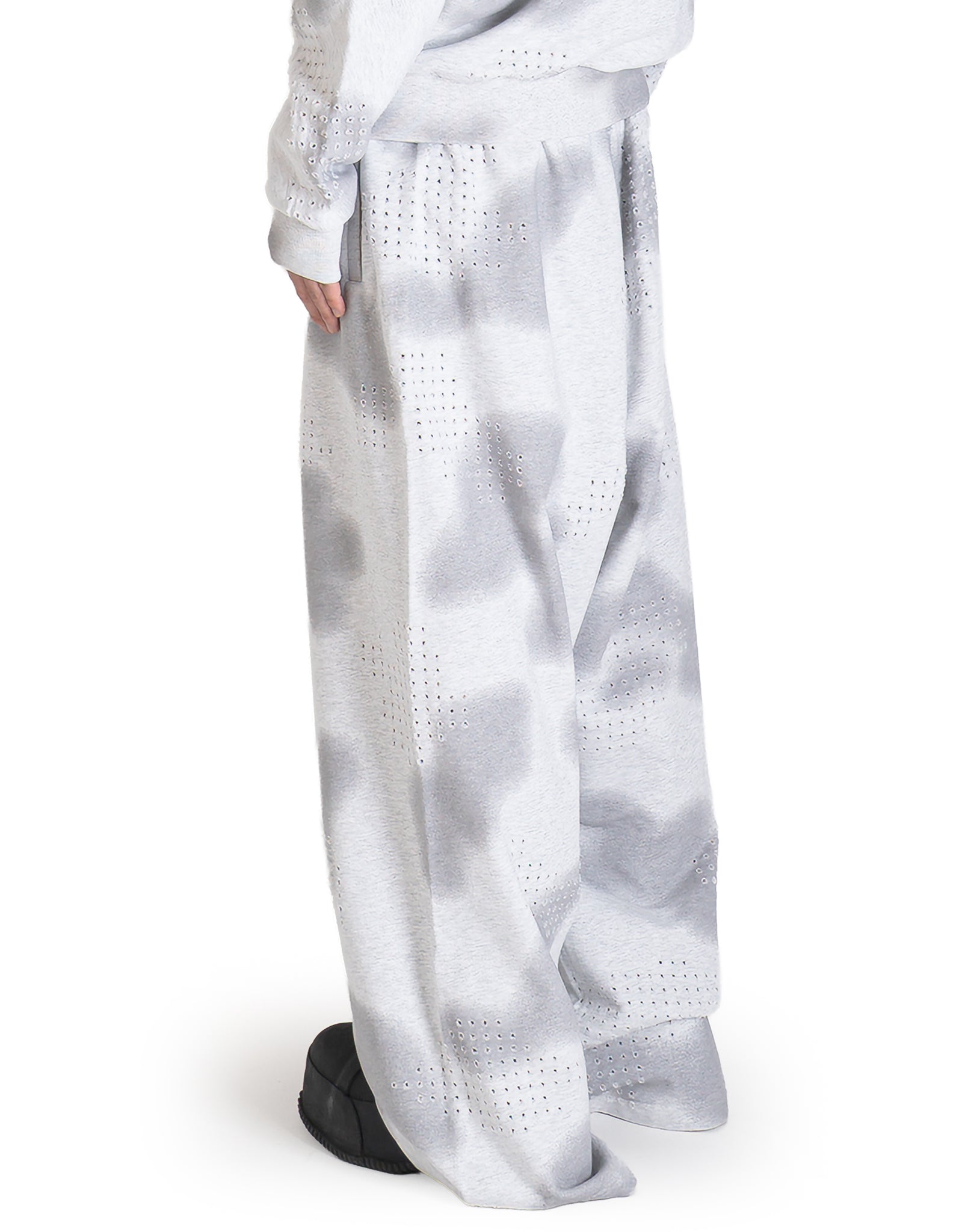 GRID CAMO SWEATPANTS