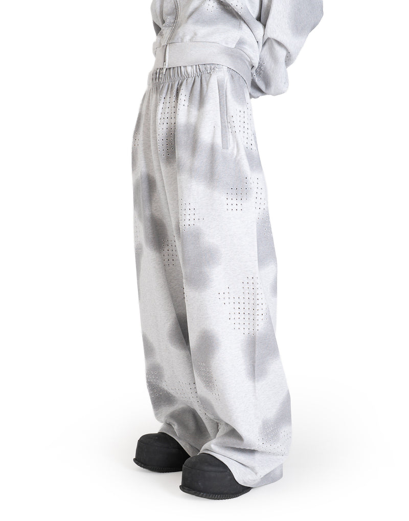 DINGYUN ZHANG - GRID CAMO SWEATPANTS - 082plus