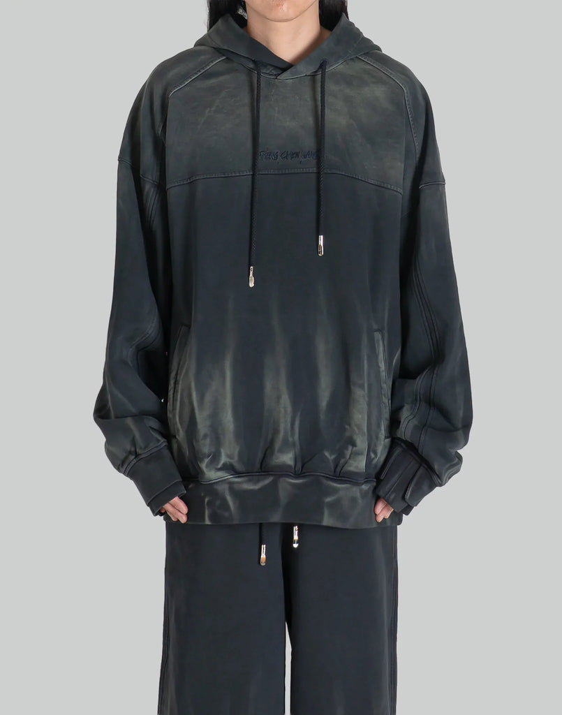 FENG CHEN WANG Gradient tie dye hoodie – 082plus