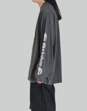 ''HARDCORE WELLNESS'' OVERSIZED LONGSLEEVE