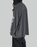 ''HARDCORE WELLNESS'' OVERSIZED LONGSLEEVE