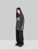 ''HARDCORE WELLNESS'' OVERSIZED LONGSLEEVE