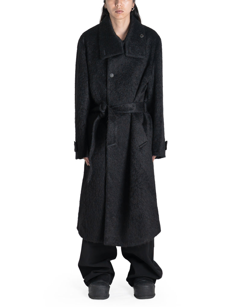 JiyongKim - x LANSMERE HIGH-NECK COLLAR COAT - 082plus