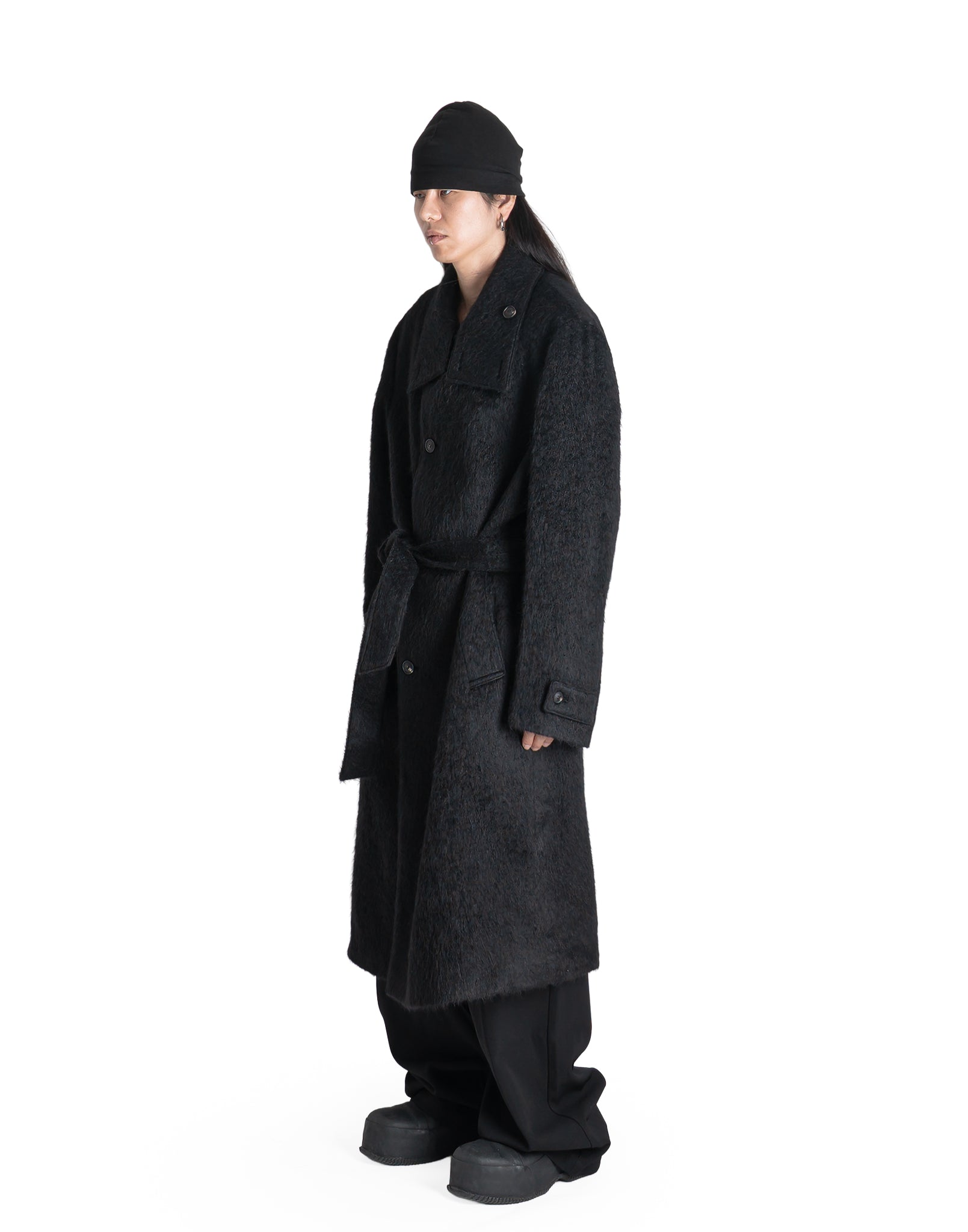 JiyongKim - x LANSMERE HIGH-NECK COLLAR COAT - 082plus