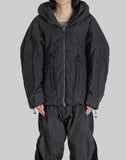 GOB / X3_12 - Bionic Membrane Wing Wax-Coated Padded Jacket