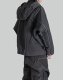 GOB / X3_12 - Bionic Membrane Wing Wax-Coated Padded Jacket