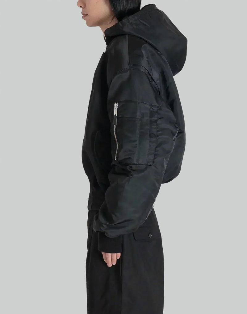 entire studios - HOODED BROAD BOMBER - 082plus