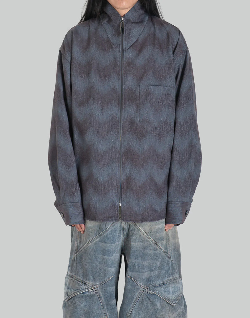 NAMESAKE - HORTON ZIP SHIRT - 082plus