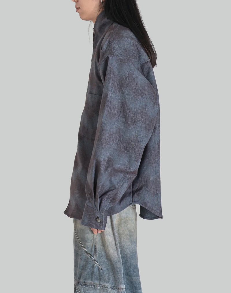 NAMESAKE - HORTON ZIP SHIRT - 082plus