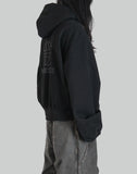 HUGO GLOBE ZIP HOODIE