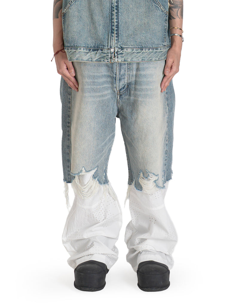 DINGYUN ZHANG - HYBRID DENIM PANTS - 082plus