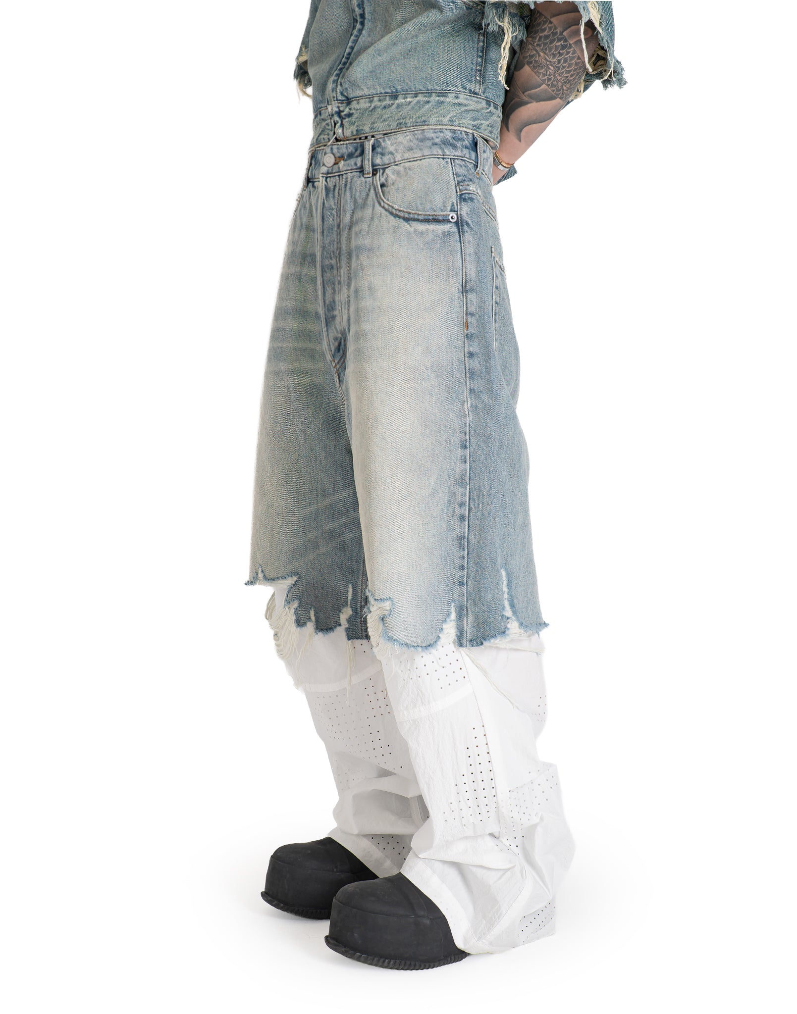 HYBRID DENIM PANTS