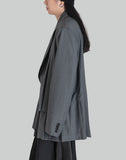 FENG CHEN WANG - IRREGULAR PLEATS BLAZER - 082plus