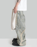 JACOB LAYERED DENIM PANTS - 082plus