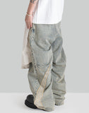 JACOB LAYERED DENIM PANTS - 082plus