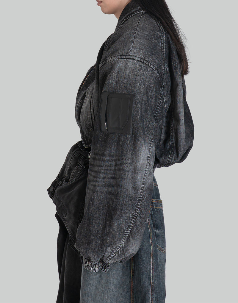 [Runway] DENIM BOMBER