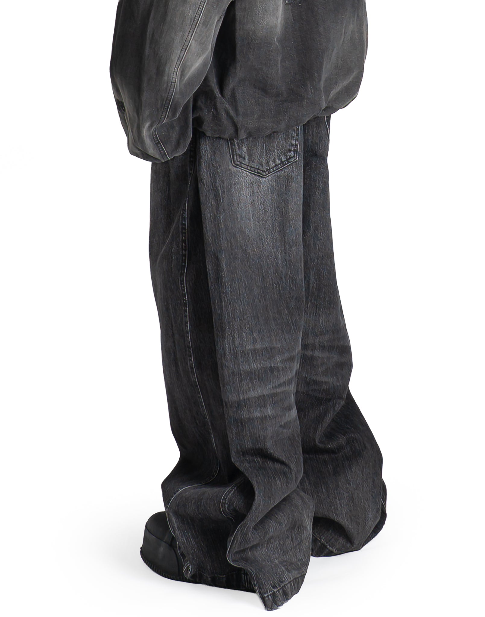 Juun.J - WIDE FLAP DENIM PANTS - 082plus