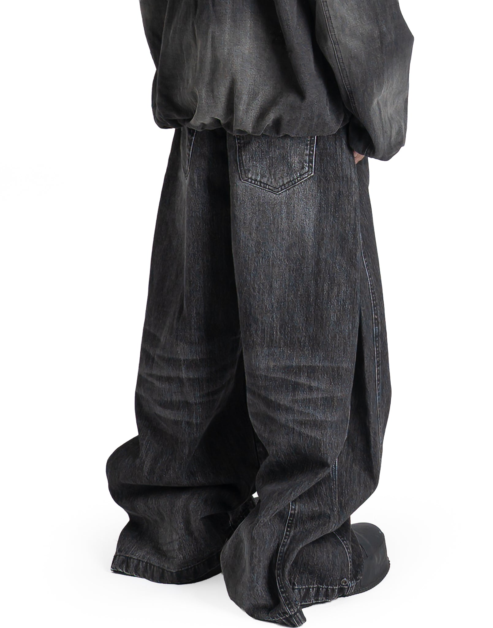 Juun.J - WIDE FLAP DENIM PANTS - 082plus