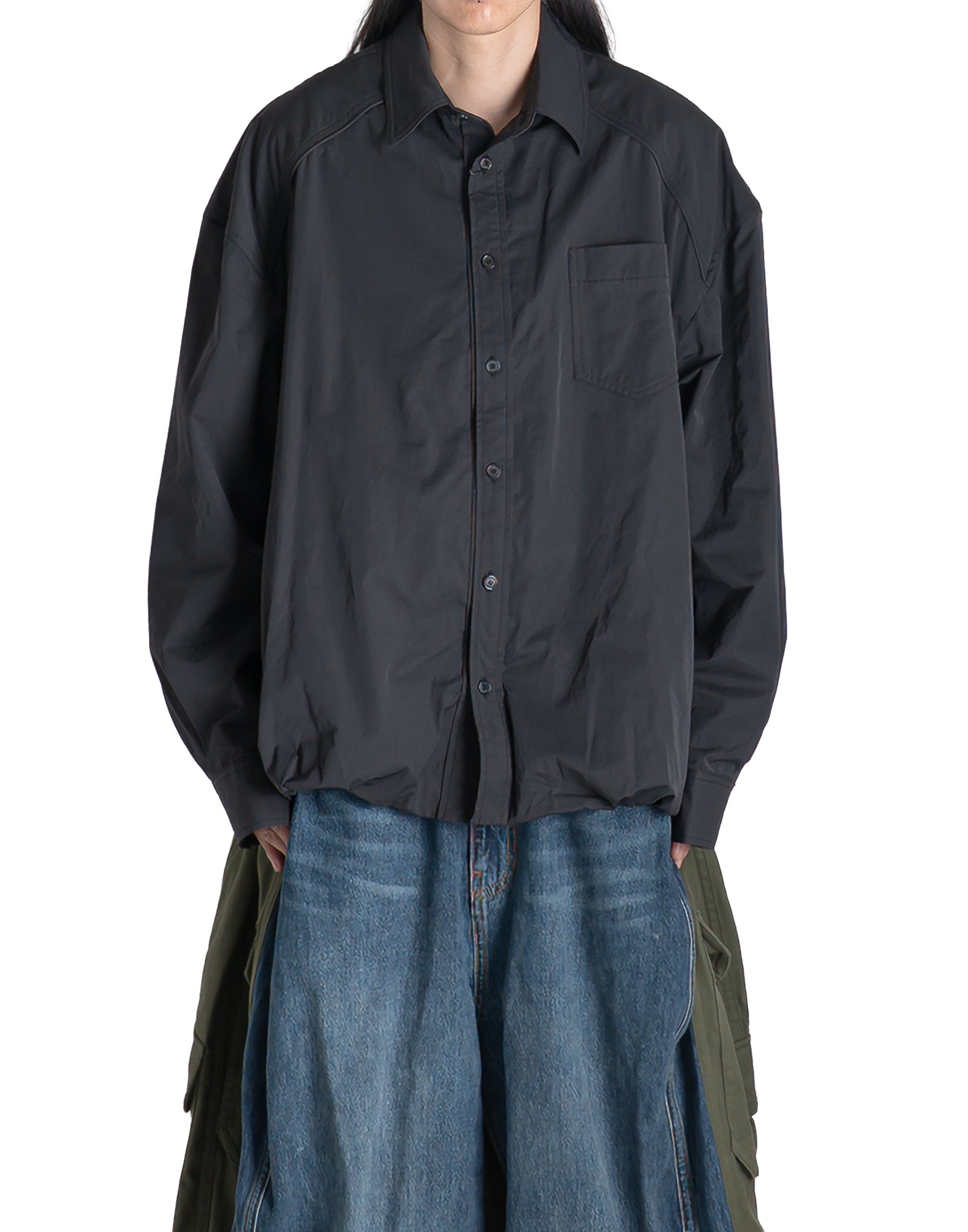 Juun.J - PARACHUTE SILHOUETTE SHIRT - 082plus