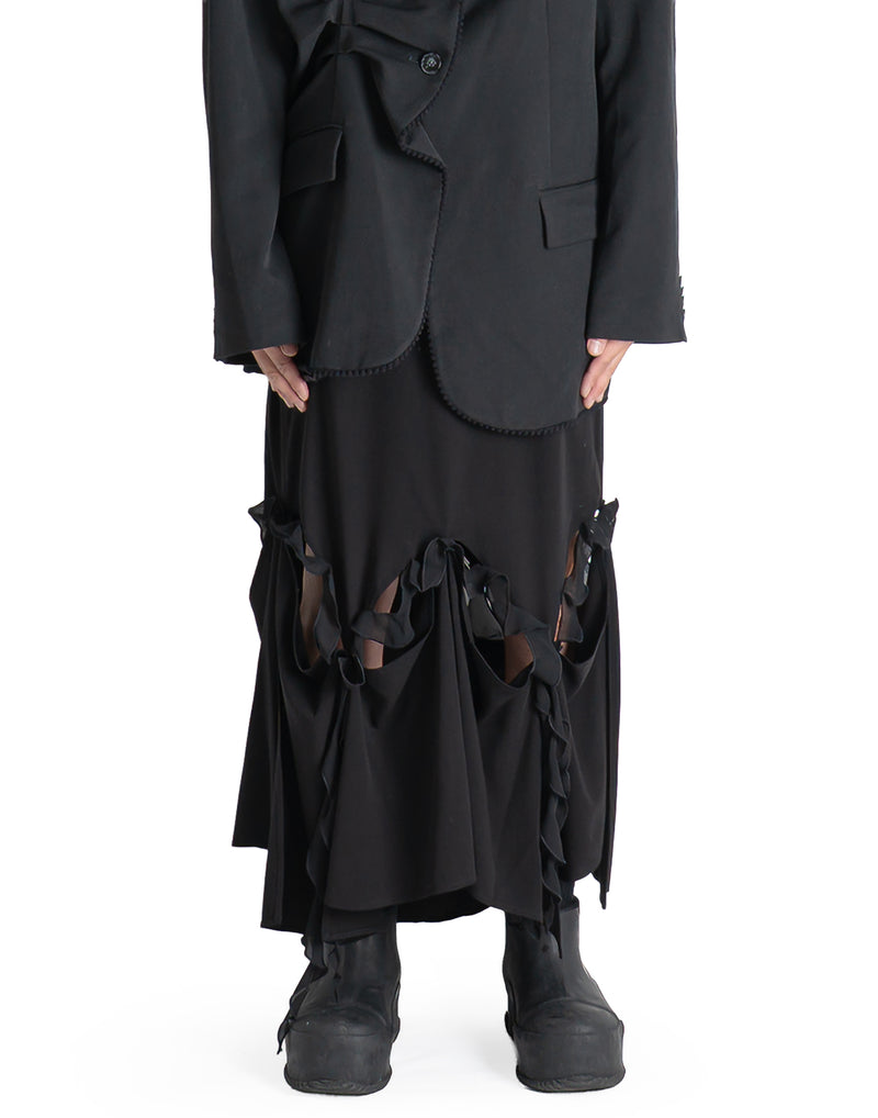 AVAVAV - CUT-OUT WOVEN SKIRT - 082plus