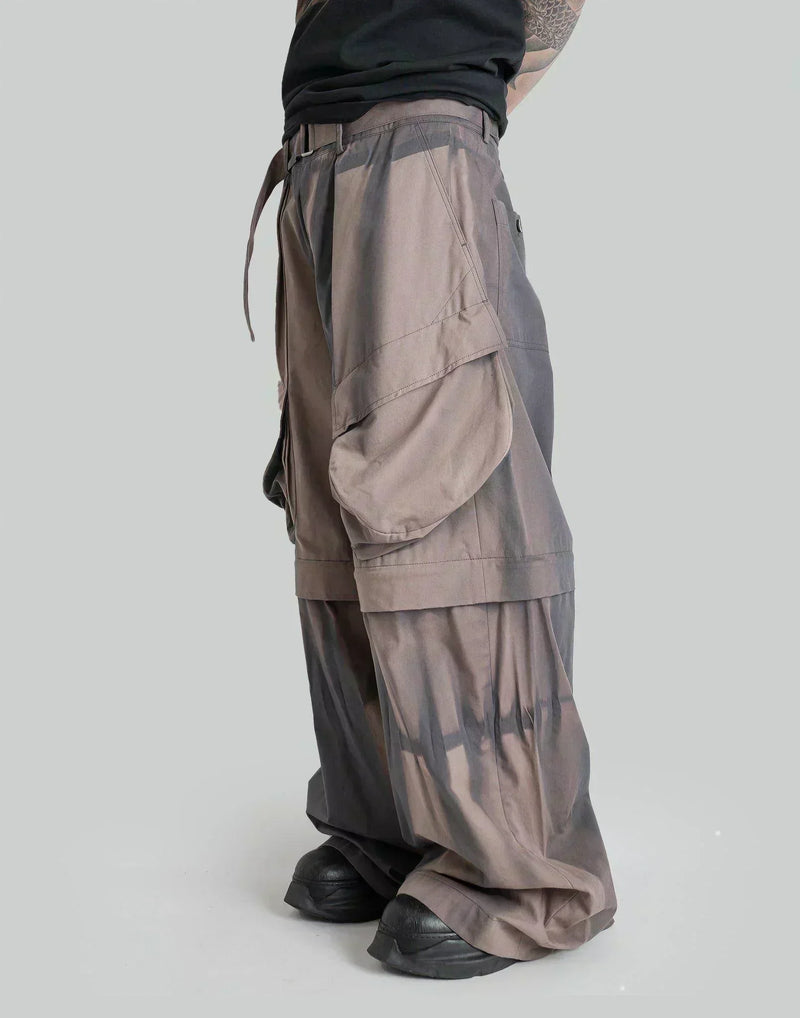 JiyongKim - SUN-BLEACHED 3D POCKET DETACHABLE TROUSERS - 082plus