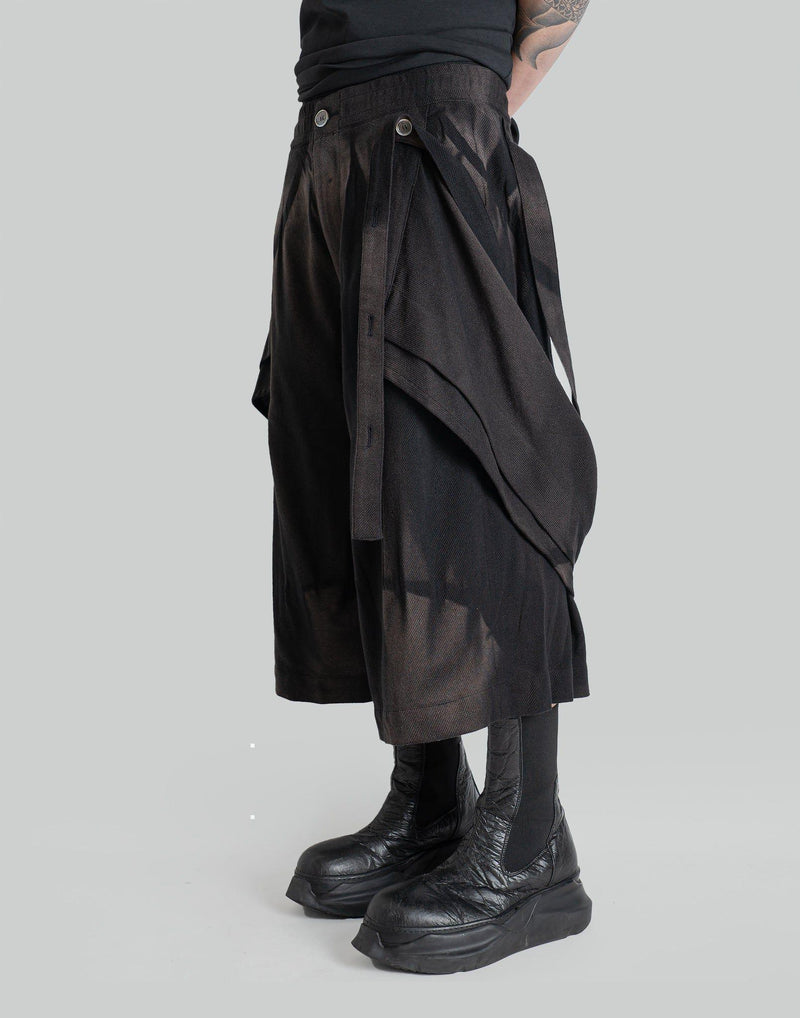 JiyongKim - SUN-BLEACHED HALF TROUSERS - 082plus