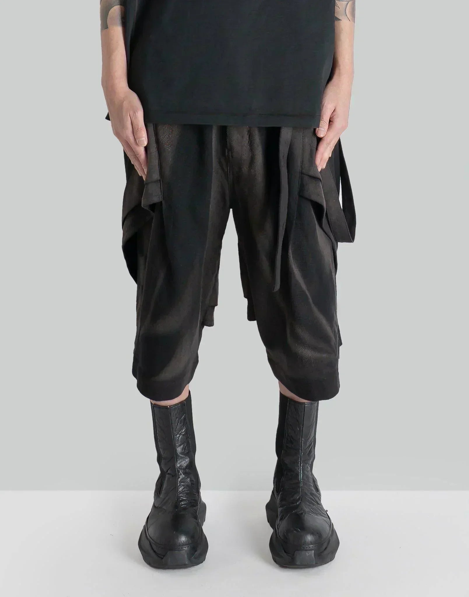 JiyongKim SUN-BLEACHED HALF TROUSERS – 082plus