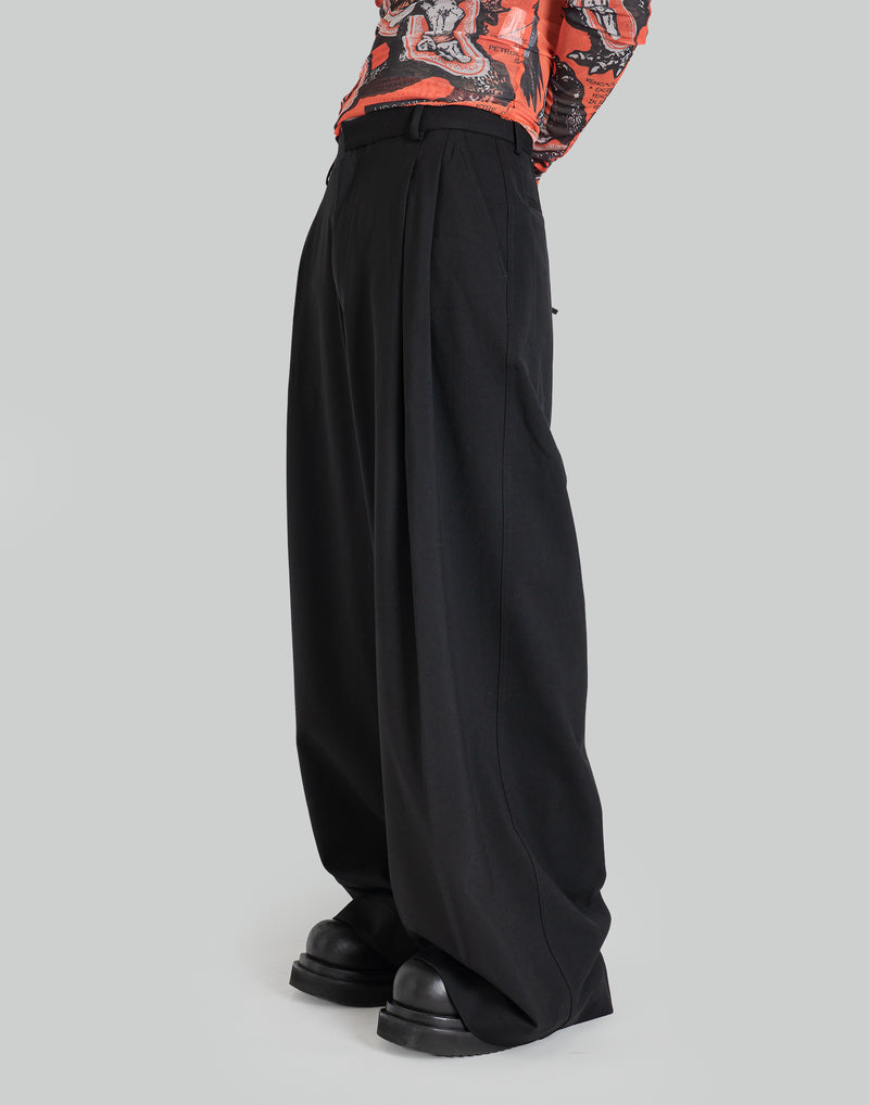 JUMBO WIDE LEG TROUSERS