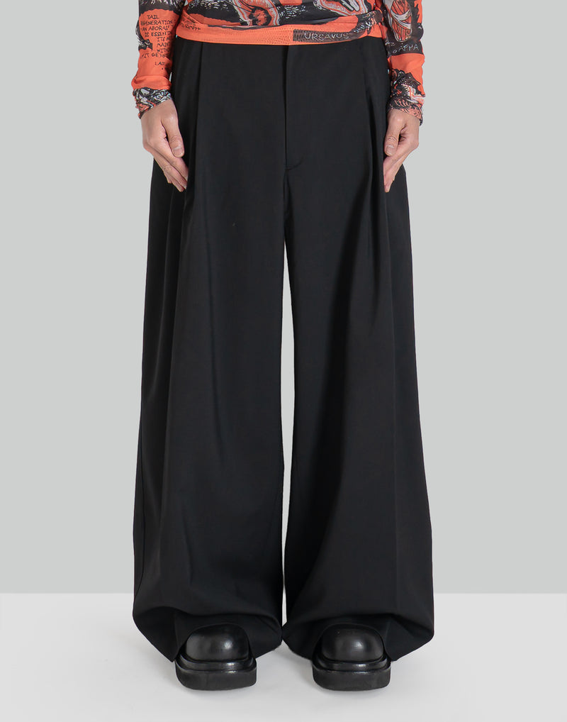 JUMBO WIDE LEG TROUSERS